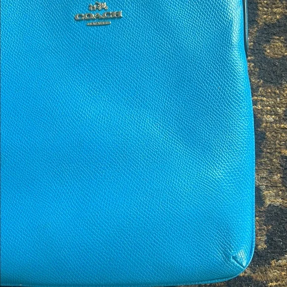 Coach Blue Crossbody Bag - Picture 3 of 10